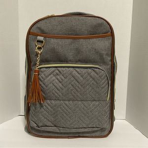 Diaper backpack bag